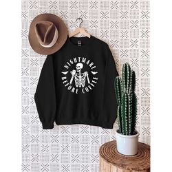 skeleton coffee sweatshirt, skull and coffee sweater, halloween sweatshirt, coffee lover sweat