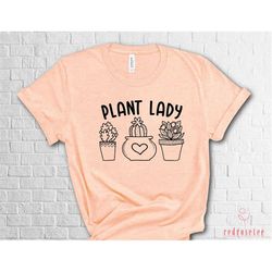 plant lady shirt, plant shirt, plant mom shirt, plant lover gift, vegetarian tee, gardening shirt, funny plant lover, cr