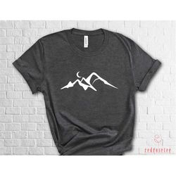 mountain shirt, outdoor shirt, mountains tee, hiking shirt, wanderlust shirt, mountain camp tee, camp shirt, camping shi