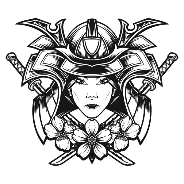 Samurai Svg, Ninja Svg, Samurai Mask Svg, Samurai Warrior Sv | Inspire ...