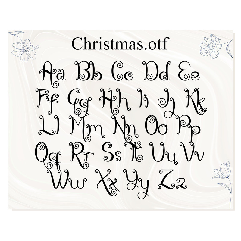 Christmas font Tails 2.jpg