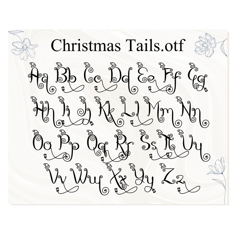 Christmas font Tails 3.jpg