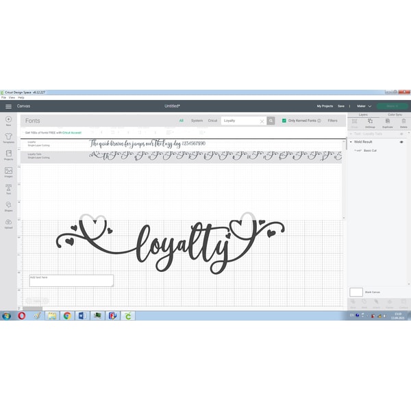 Loyal In Cursive Loyalty Font with Hearts | Cursive Font, Calligraphy Font, S - Inspire ...