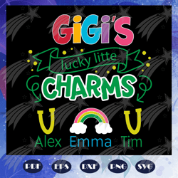 gigis lucky little charms, fathers day svg, papa svg, father svg, dad svg, daddy svg, poppop svg, for silhouette, files