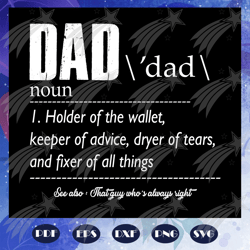 dad definition svg, dad svg, dad shirt, fathers day svg, father svg, fathers day gift, gift for papa, fathers day lover,
