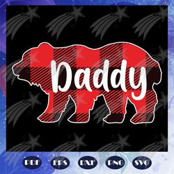 daddy bear svg, daddy svg, daddy gift, fathers day gift, gift for papa, fathers day lover, fathers day lover gift, dad l