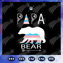 papa bear svg, papa svg, bear svg, daddy svg, fathers day svg, father svg, fathers day gift, gift for papa, fathers day