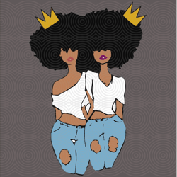 kings are born in october  october girl svg,  born in october black girl svg, black women svg, black afro woman svg, str