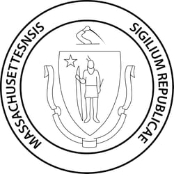 massachusettesnsis sigilium republicae vector line art file white vector outline or line art file