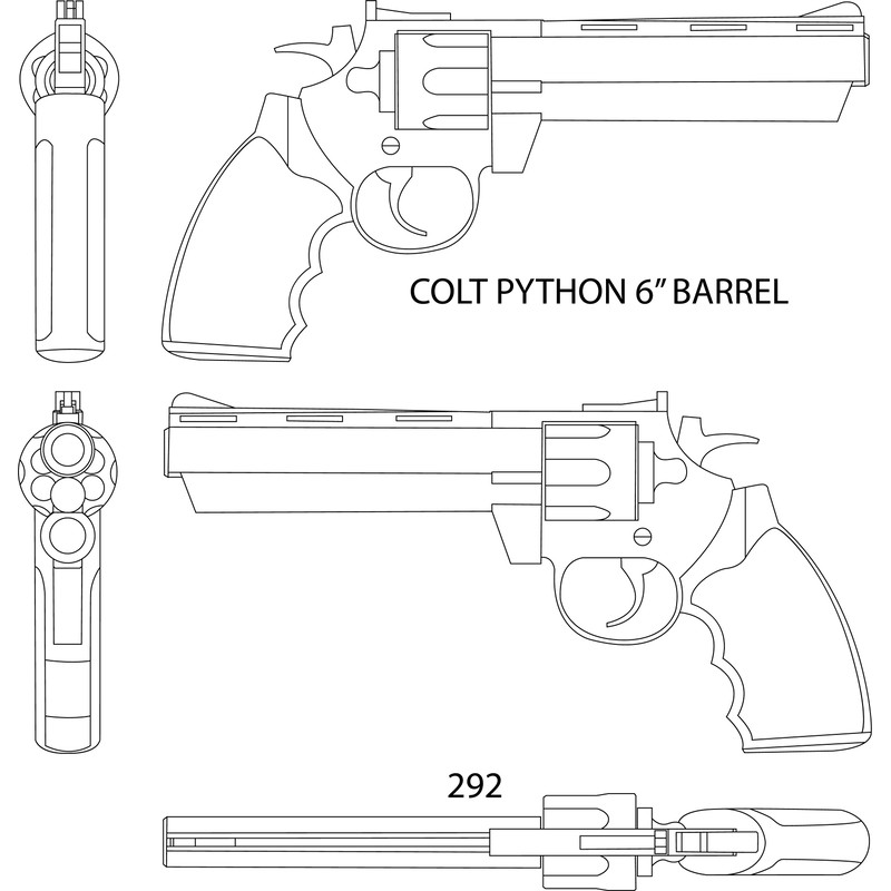 COLT PYTHON 6 BARREL line art VECTOR FILE.jpg
