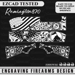 Engraving Firearms DesignRemington 870 Patriot Design