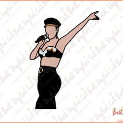 curly kinky cute girl black girl svg, black girl magic, magic girlblack girl svg, black women svg, black afro woman sv