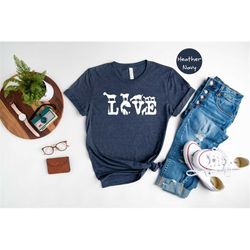 love goat t-shirt, goat t-shirt, goat lover tee, goat lover gift, animal lover shirt, animal lover gift