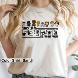 starwars shirt, may the 4th be with you shirt, may the fourth be with you star wars shirt, star wars characters, disney