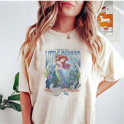 disney princess shirt, little mermaid shirt, retro the little mermaid ariel shirt, ariel princess shirt, the little merm