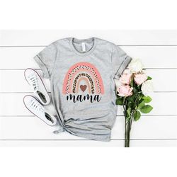 mama rainbow shirt, girl mama shirt, mom of boys shirt, shirt for mom, mother's day gift, boy mama shirt, future mama sh