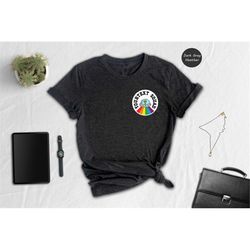 custom lgbt shirt, gaylien shirt, pocket shirt, pride month shirt, love is love shirt, gay pride shirt, rainbow shirt