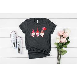 valentines gnome shirt, love shirt, couples shirts, couples outfits, valentines day gift, anniversary gift, funny valent