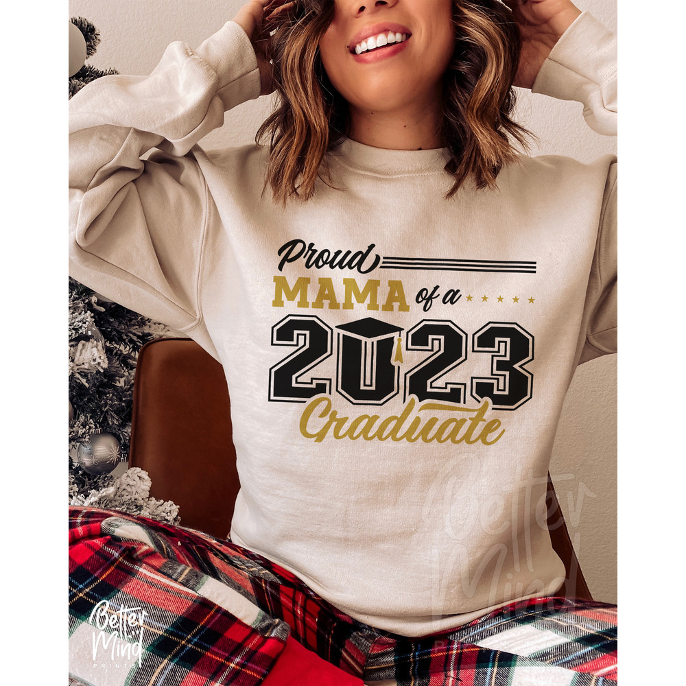 Proud Mama of a 2023 Graduate SVG, Graduation 2023 SVG PNG, Mama Matching Shirts Svg, Senior Svg, Proud Family Svg, Class of 2023 Svg - 2.jpg