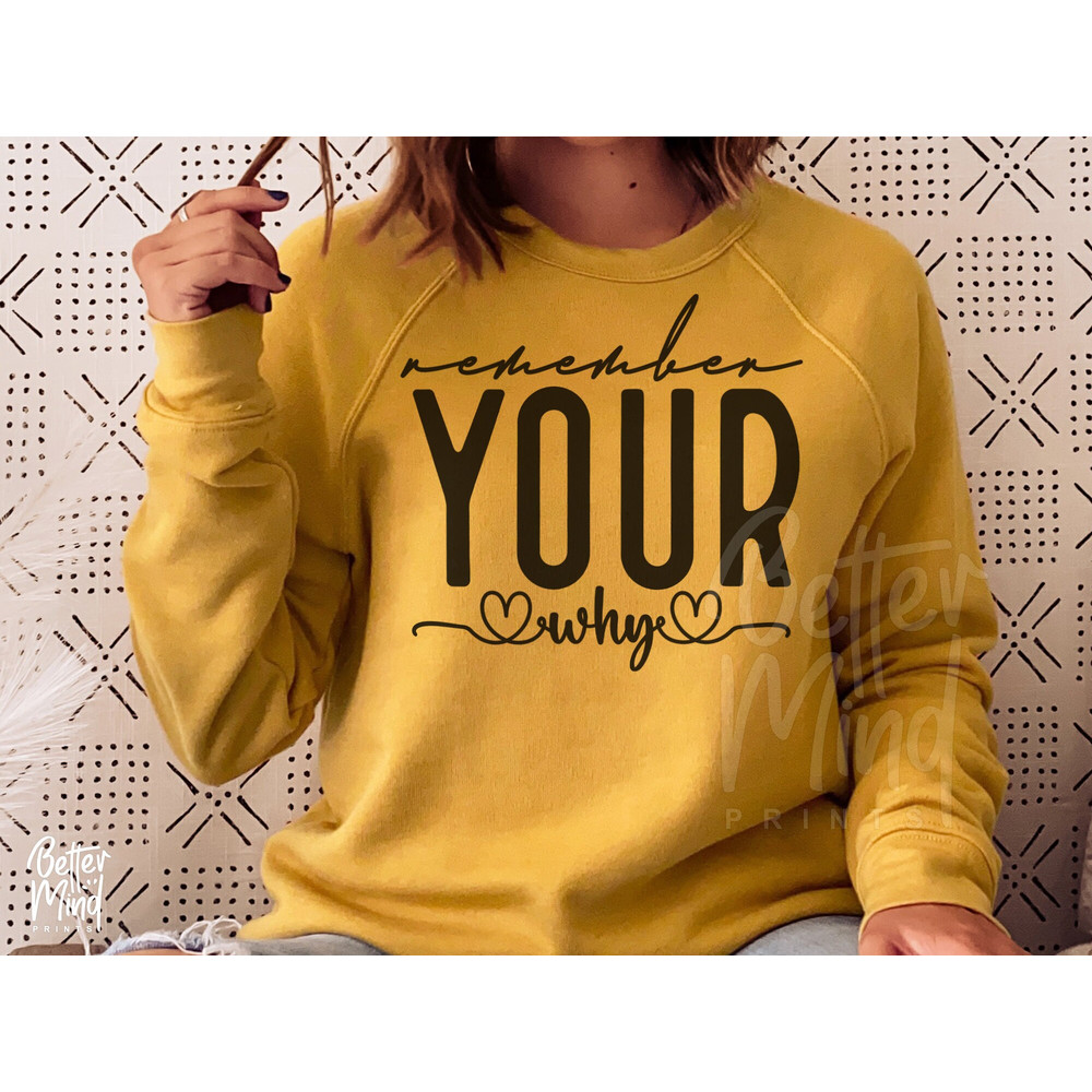 Remember Your Why SVG PNG, Inspirational Quotes Svg, Motivation Svg, Created With a Purpose Svg, Love Yourself Svg, You Matter Svg, Love Svg - 2.jpg