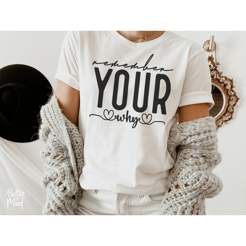 Remember Your Why SVG PNG, Inspirational Quotes Svg, Motivation Svg, Created With a Purpose Svg, Love Yourself Svg, You Matter Svg, Love Svg - 3.jpg