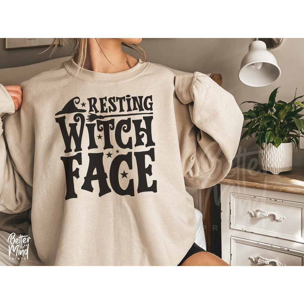 Resting Witch Face SVG PNG, Halloween Svg, Witch Svg, Halloween Costume Svg,Halloween Shirt svg, Witch Shirt SVG, Cricut Cut Files - 1.jpg
