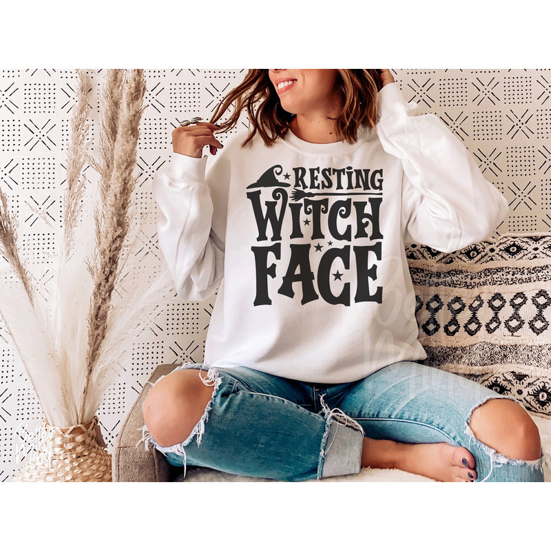 Resting Witch Face SVG PNG, Halloween Svg, Witch Svg, Halloween Costume Svg,Halloween Shirt svg, Witch Shirt SVG, Cricut Cut Files - 2.jpg