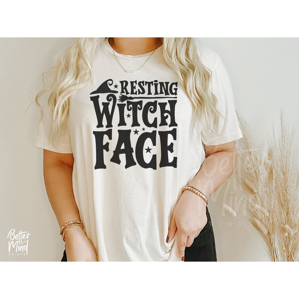 Resting Witch Face SVG PNG, Halloween Svg, Witch Svg, Halloween Costume Svg,Halloween Shirt svg, Witch Shirt SVG, Cricut Cut Files - 4.jpg