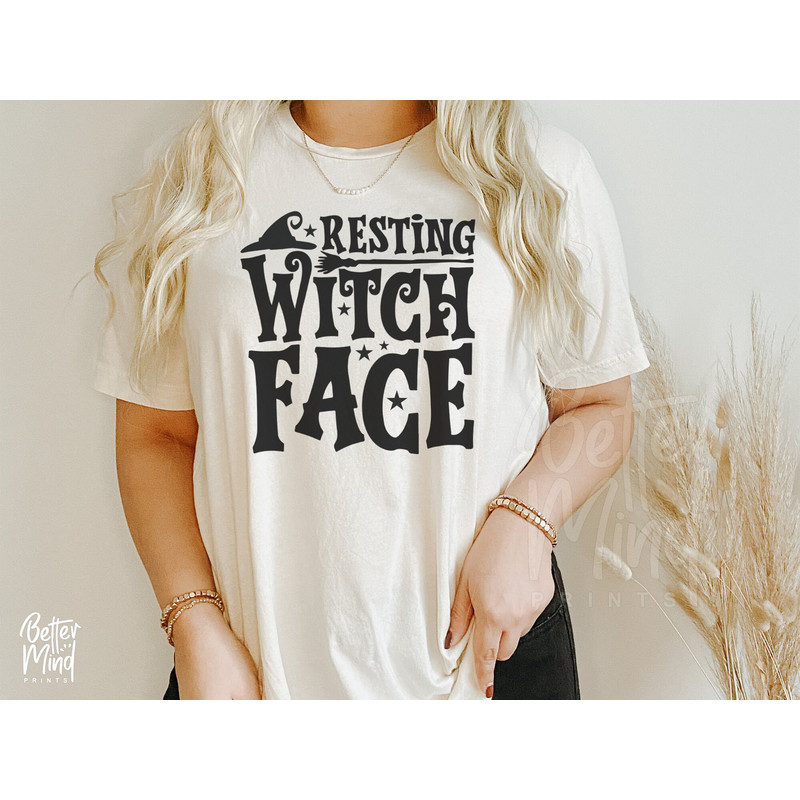 Resting Witch Face SVG PNG, Halloween Svg, Witch Svg, Halloween Costume Svg,Halloween Shirt svg, Witch Shirt SVG, Cricut Cut Files - 4.jpg