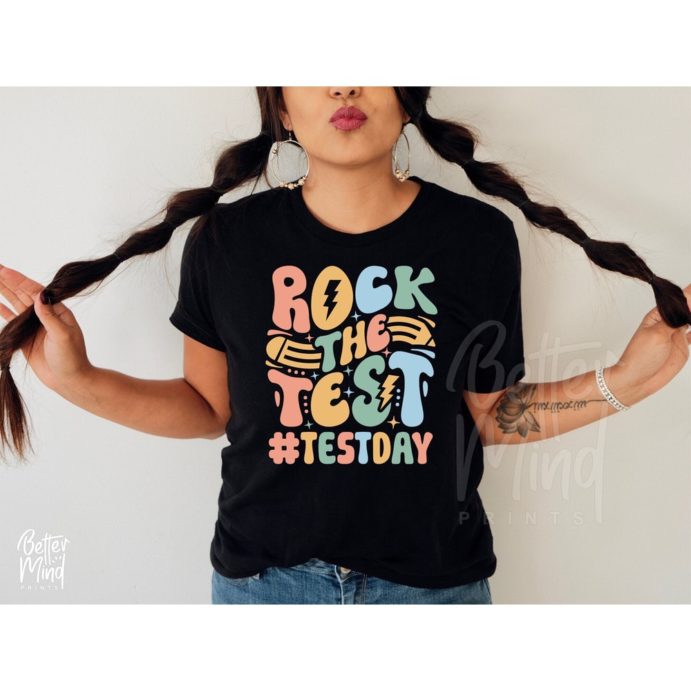 Rock the Test SVG, Testing Svg, Positive Svg, Testing Squad Svg, Teacher Shirt Svg, Testing Coordinator Svg, Test Day PNG, Test Day SVG - 2.jpg