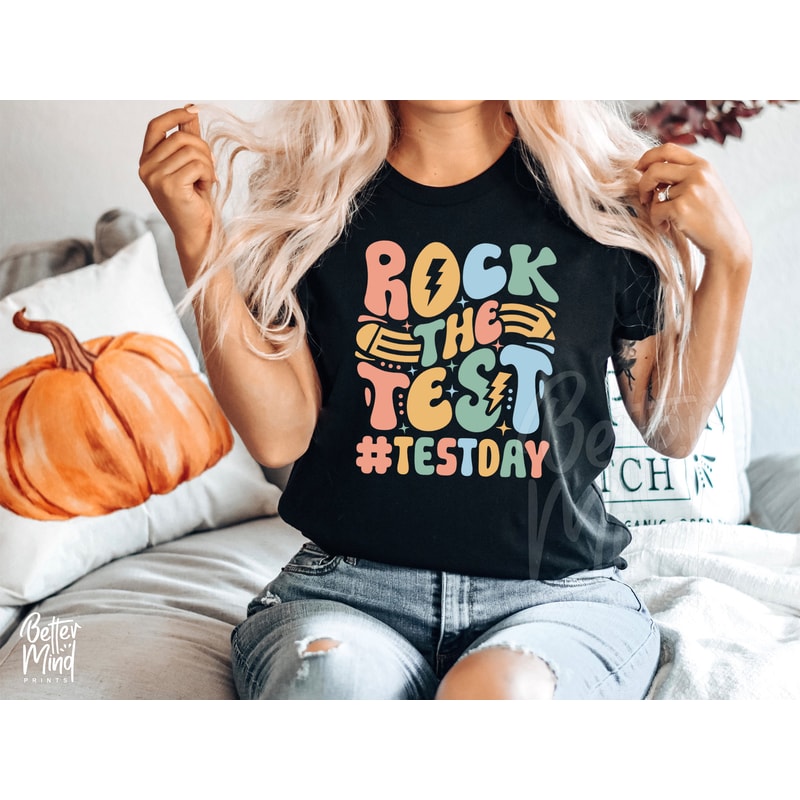 Rock the Test SVG, Testing Svg, Positive Svg, Testing Squad Svg, Teacher Shirt Svg, Testing Coordinator Svg, Test Day PNG, Test Day SVG - 3.jpg