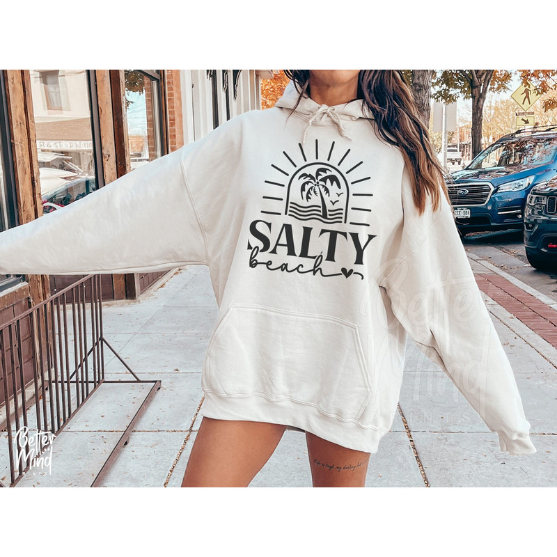 Salty Beach Svg Files For Cricut, Beach SVG PNG PDF, Vacation Svg, Road Trip Svg, Summer Svg, Girls Trip, Vacay, Mode Svg, Cruising Svg - 1.jpg