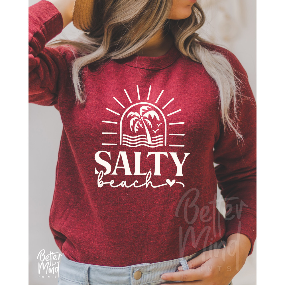 Salty Beach Svg Files For Cricut, Beach SVG PNG PDF, Vacation Svg, Road Trip Svg, Summer Svg, Girls Trip, Vacay, Mode Svg, Cruising Svg - 2.jpg