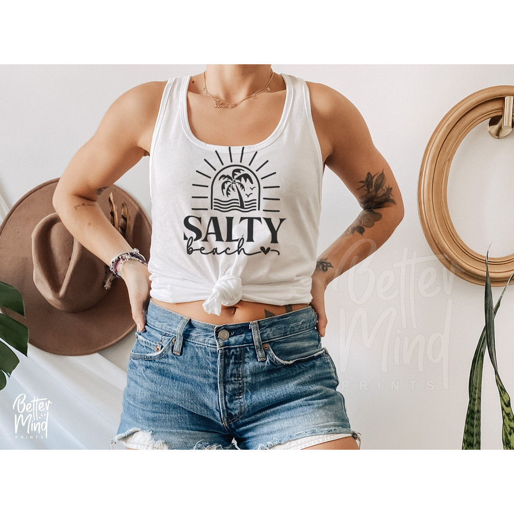 Salty Beach Svg Files For Cricut, Beach SVG PNG PDF, Vacation Svg, Road Trip Svg, Summer Svg, Girls Trip, Vacay, Mode Svg, Cruising Svg - 3.jpg