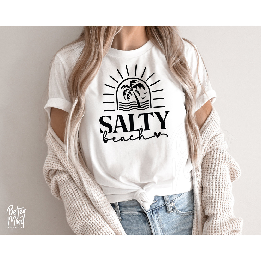 Salty Beach Svg Files For Cricut, Beach SVG PNG PDF, Vacation Svg, Road Trip Svg, Summer Svg, Girls Trip, Vacay, Mode Svg, Cruising Svg - 5.jpg