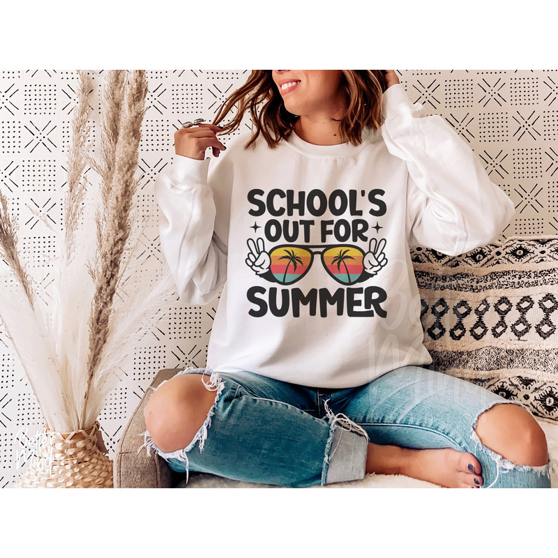 Schools Out For Summer SVG PNG, Teacher Life Svg, Funny Teacher Svg, Cricut, Cut File, Digital Download, Last Day Of School, Silhouette, - 5.jpg