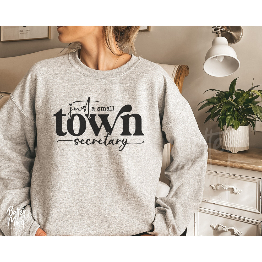 Small Town Secretary SVG PNG, One Loved Secretary Svg, Favorite Secretary, Secretary Mode Svg, Secretary Appreciation, Secretary Life Svg - 4.jpg