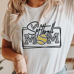 softball mom svg png eps, mom life svg, mom svg, softball mom shirt svg, cheetah prin