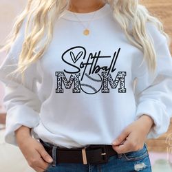 softball mom svg png eps, mom svg, softball mom shirt svg, cheetah print svg, mom lif