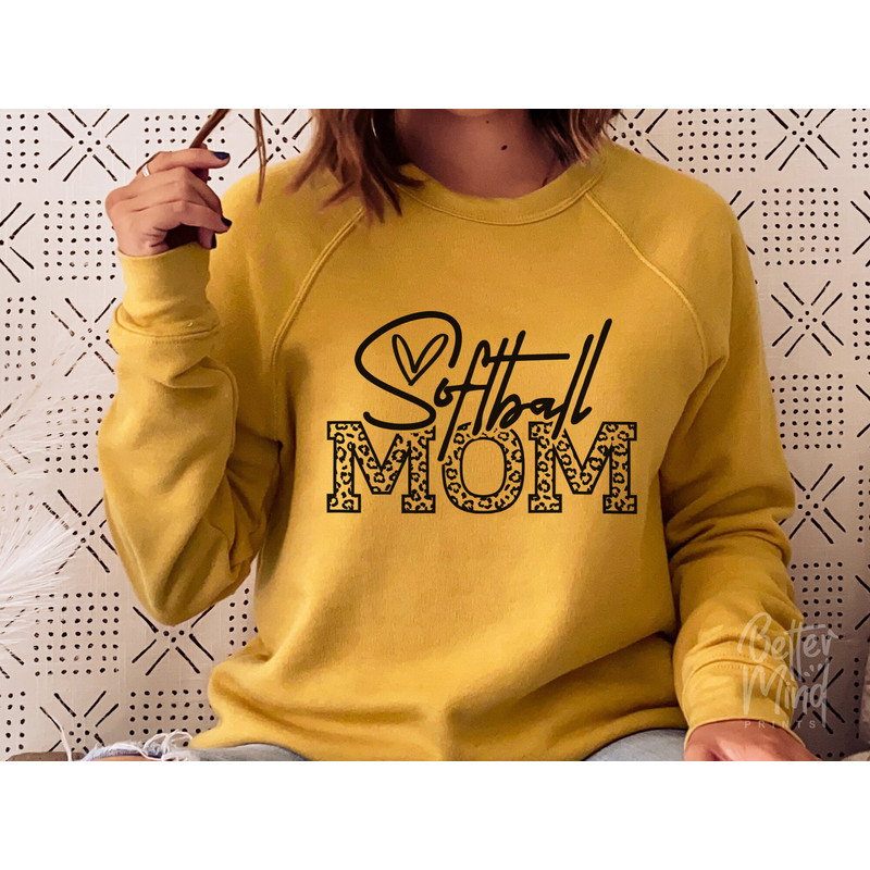 Softball Mom SVG PNG EPS, Mom Svg, Softball Mom Shirt Sports Svg, Cheetah Print Svg, Mom Life Svg, Game Day Svg, Softball Mom Svg File - 3.jpg