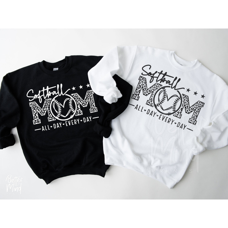 Softball Mom SVG, Softball Mom PNG, Softball Mom Leopard Print Tshirt Svg, Coffee Mug Or Tumbler, Cricut, Silhouette, Sublimation - 6.jpg