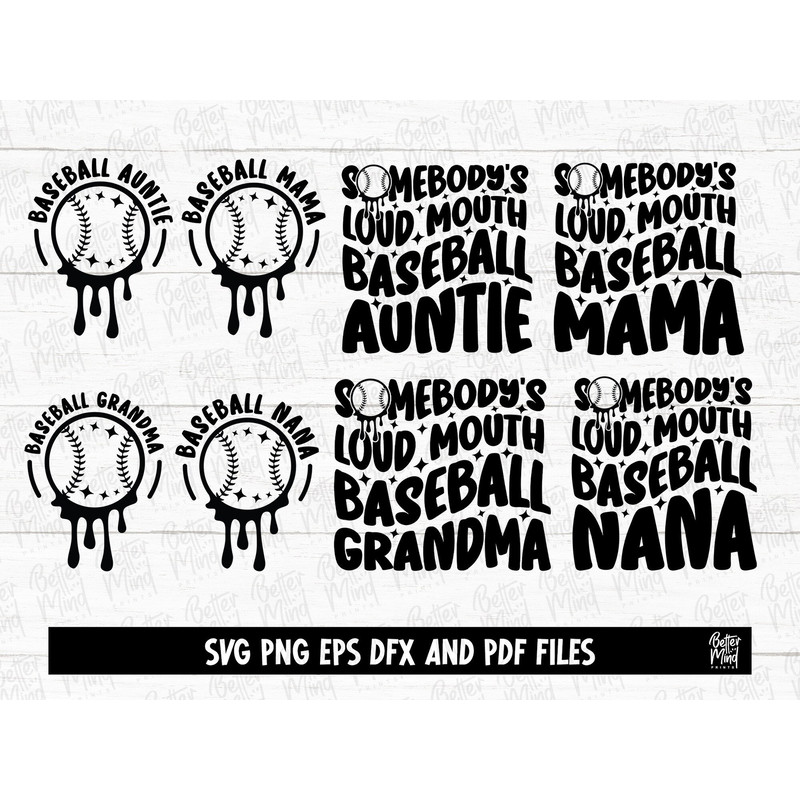 Somebody's Loud Mouth Baseball Mama Bundle, Baseball Mom Svg, Baseball Funny Melting Baseball Sublimation, Sublimation Cut File For Cricut - 1.jpg
