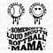 Somebody's Loud Mouth Softball Mama PNG SVG, Softball Mom Eps Dxf, Softball Funny Melting Svg for Cricut, Softball Lover Png, Trendy Png - 1.jpg