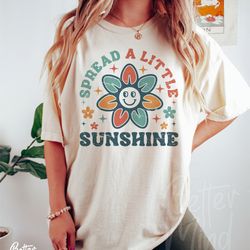 spread a little sunshine svg, summer sunshine svg, flower sunshine svg, hello sunshin