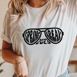 spring break 2023 svg png pdf girls trip svg sunglass cricut file spring break vib