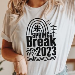 spring break svg png pdf, spring break vibes svg, beach trip svg, travel svg, spring