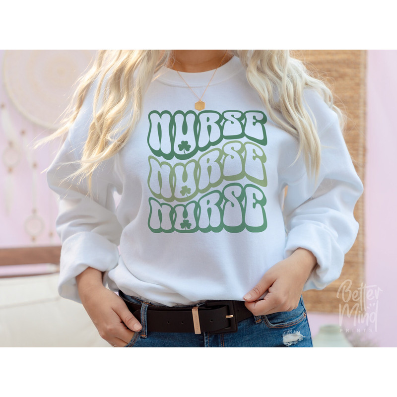 St Patricks day nurse SVG PNG PDF, St Patrick's Day Nurse Svg, Shamrock Nurse Png Sublimation Design, Saint Patrick's Day Svg - 3.jpg