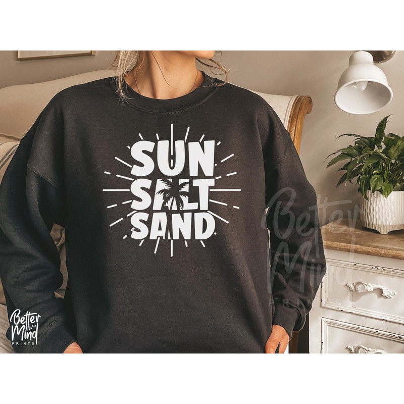 Sun Salt Sand SVG PNG, Beach Life Svg, Spring Break 2023, Summer Svg Png, Summer Vibes, Rainbow Svg, Distressed PNG Cut files for Cricut - 3.jpg