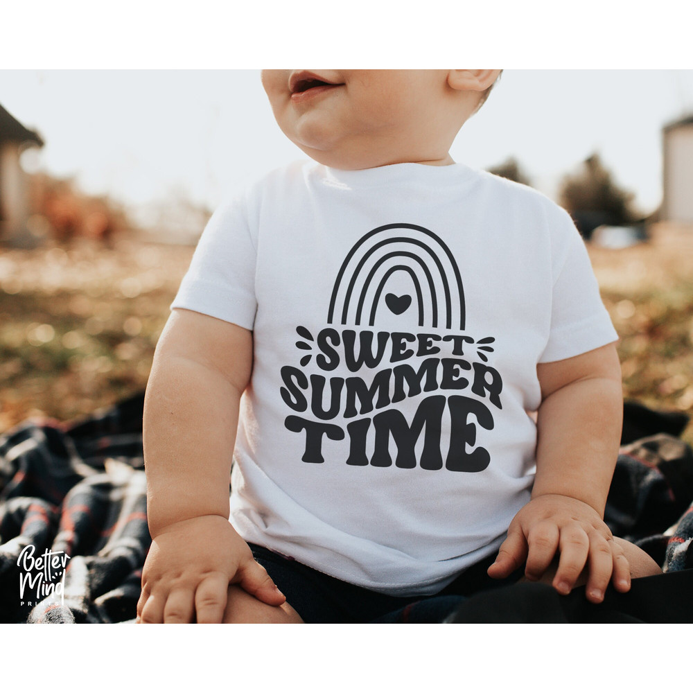 Sweet Summertime SVG, Summer Svg, Summer Vibes Svg, Hello Summer Svg, Summer Vacation Shirt Svg, PNG, DXF Digital File - 2.jpg