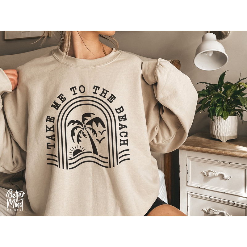 Take me to the beach SVG PNG, SVG for shirt design, Beach Svg, Beach Life svg, Summer Quotes shirt Svg, Cricut Cut Files - 2.jpg